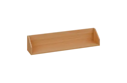 CPA 1 - 120 police na zeď, deska 18 mm, 240x1200x240, buk royal